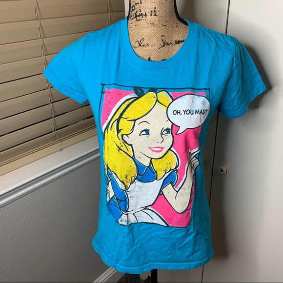 Disney Tops - Disney Alice in Wonderland Oh, You Mad? T-Shirt